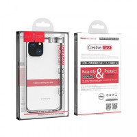 Чехол HOCO TPU Light Series для iPhone 16 Pro (Прозрачный)