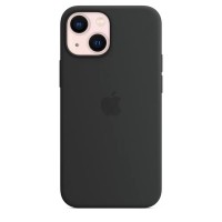 Накладка Silicone Case MagSafe для iPhone 13 Mini (Midnight)