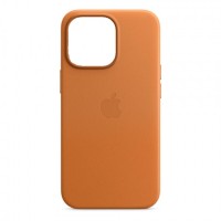 Накладка Leather Case Magsafe для iPhone 15 Pro Max (Light Brown)