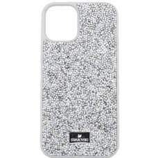 Чехол-накладка Swarovski для iPhone 15 (белый)