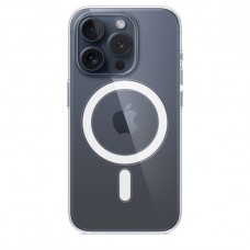 Накладка Clear Case MagSafe для iPhone 15 Pro (Прозрачный)