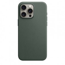 Накладка FineWoven Case Magsafe для iPhone 15 Pro Max (Evergreen)