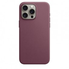 Накладка FineWoven Case Magsafe для iPhone 15 Pro Max (Mulberry)