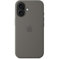 Накладка Silicone Case Magsafe для iPhone 16 (Stone Gray)