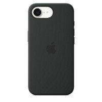 Накладка Silicone Case Magsafe для iPhone 16e (Black)