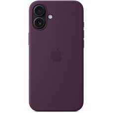 Накладка Silicone Case Magsafe для iPhone 16 Plus (Plum)