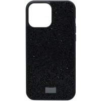 Чехол-накладка Swarovski для iPhone 15 (черный)