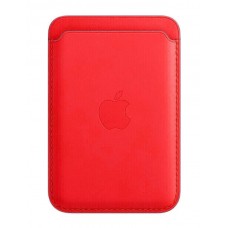 Кошелёк Apple Wallet MagSafe для iPhone (Red)