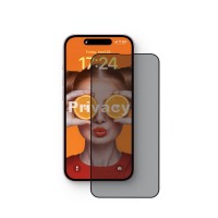 6.3" Защитное стекло ANANK 2.5D Privacy для iPhone 16 Pro (Антишпион)