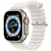 Часы Apple Watch Series Ultra 2, 49 мм, корпус из титана, ремешок Ocean "Белый"
