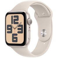 Apple Watch SE 2, 40 мм, корпус из алюминия "Cияющая звезда", спортивный ремешок "Cияющая звезда".