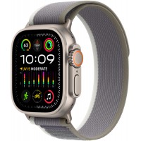 Нейлоновый браслет COTEetCi Trail Loop 21044-GG для Apple Watch 38/40/41mm (Green-Gray)