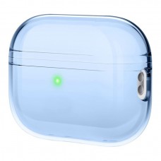 Силиконовый чехол COTEetCi 73040-TB для AirPods 3(Прозрачный-голубой)