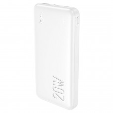 Внешний аккумулятор 10000mAh HOCO J87 PD20W+Q.C3.0 (белый)