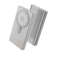 Внешний аккумулятор MagSafe 10000mAh HOCO Q22 22.5W PD20W + QC3.0 Type-C/2xUSB-A (Серый)