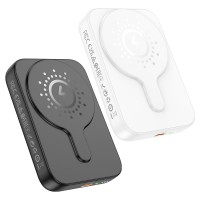 Внешний аккумулятор MagSafe 10000mAh HOCO J117A Esteem PD20W (белый)