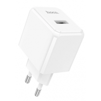 Адаптер питания HOCO CS12A USB-A 18W QC3.0 (Белый)