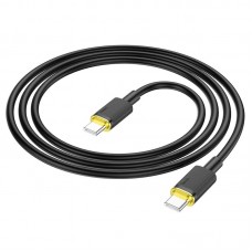 Кабель HOCO U109 Type-C to Type-C 100W 1.2m (черный)