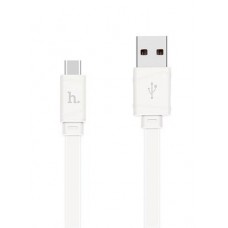 Кабель HOCO X5 Bamboo Type-C to USB-A 1m (белый)