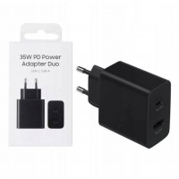 Адаптер питания Samsung 35W PD USB-C+USB-A (Черный)
