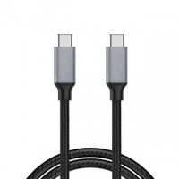 Кабель для зарядки COTEetCI 87310-1 Type-C to Type-C USB 3.1 PD60W (Белый)