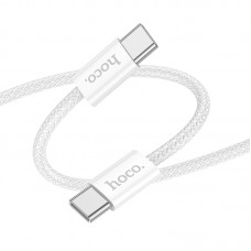 Кабель HOCO X104 Type-C to Type-C 60W 2m (Белый)