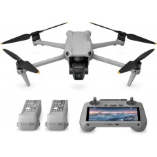 Квадрокоптер DJI Air 3 Combo RC 2 + Fly More Combo (серый)