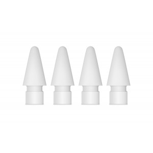 Наконечники COTECi CS7075 для стилуса Apple Pencil 1/2 (Белый)
