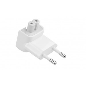 Переходник EU для адаптера питания Apple (белый)
