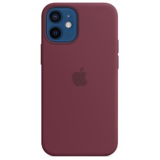 Накладка Silicone Case Magsafe для iPhone 12 Mini (Plum)