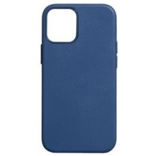 Накладка Leather Case для iPhone 12 Pro Max (Capri Blue)