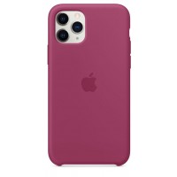 Накладка Silicone Case для iPhone 11 (Pomegranate)