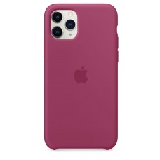 Накладка Silicone Case для iPhone 11 (Pomegranate)