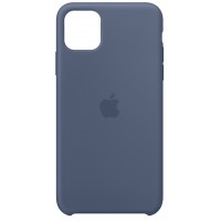 Накладка Silicone Case для iPhone 11 (Alaskan Blue)