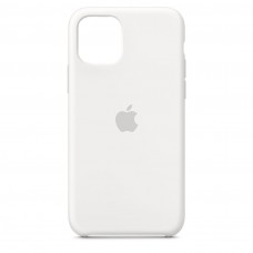 Накладка Silicone Case для iPhone 11 (White)