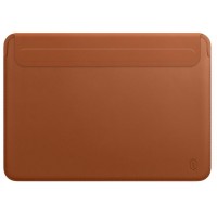 13.3" Чехол WIWU Skin Pro II Leather Sleeve для MacBook Pro/Air (Коричневый)