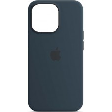 Накладка Silicone Case MagSafe для iPhone 13 Mini (Abyss blue)