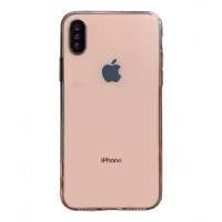 Бампер силикон+пластик для iPhone X/Xs Max (прозрачный)