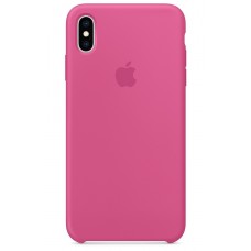 Накладка Silicone Case для iPhone Xs (Dragon Fruit)