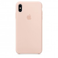 Накладка Silicone Case для iPhone Xs Max (Pink Sand)