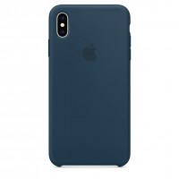 Накладка SIlicone Case для iPhone Xs Max (Pacific Green)