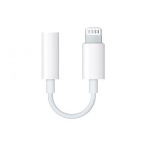 Переходник Apple Lightning to Jack (белый)
