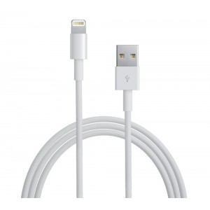 Кабель Apple Lightning 1m (белый)